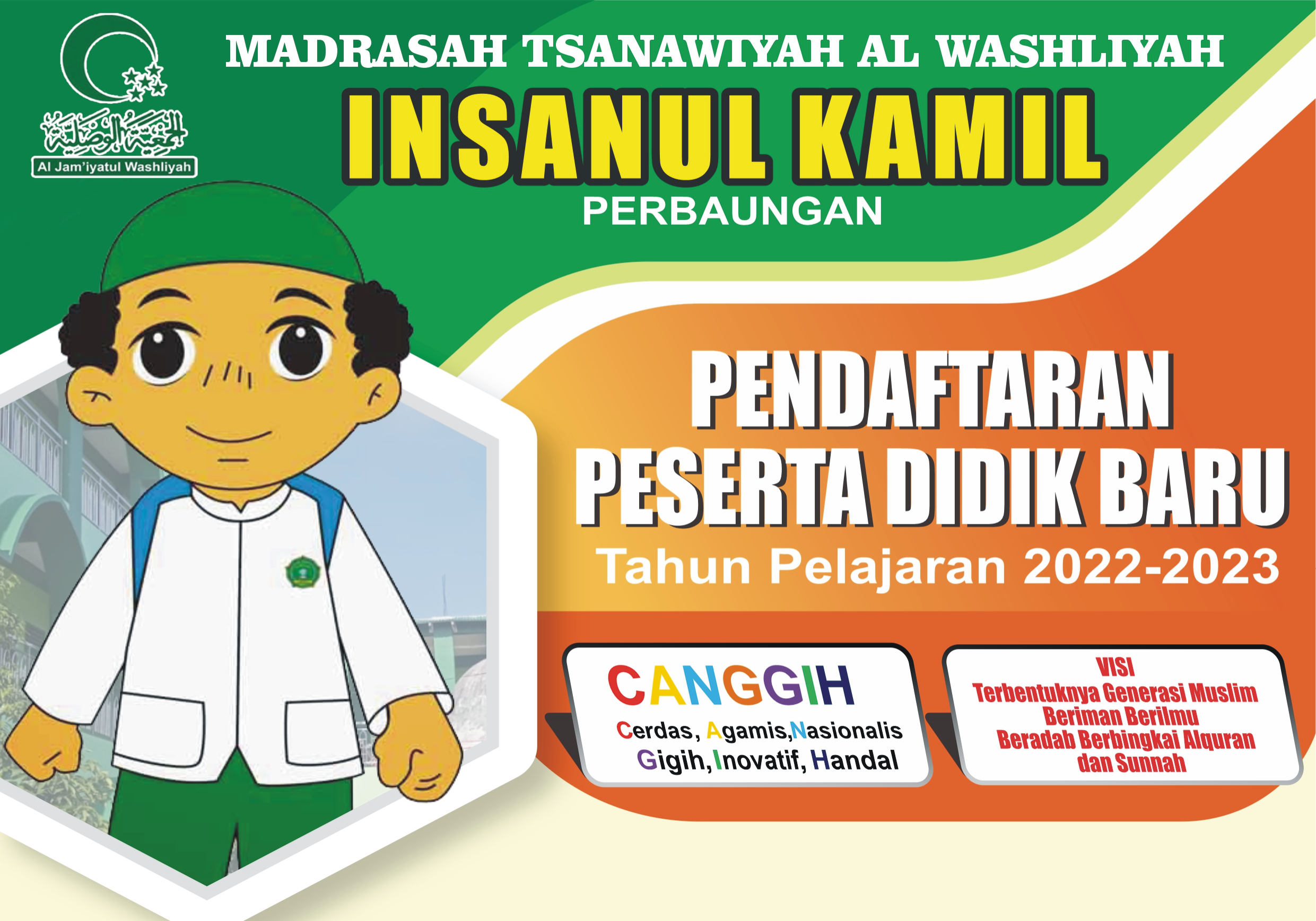 Brosur Pendaftaran Murid Baru T.P 2022-2023